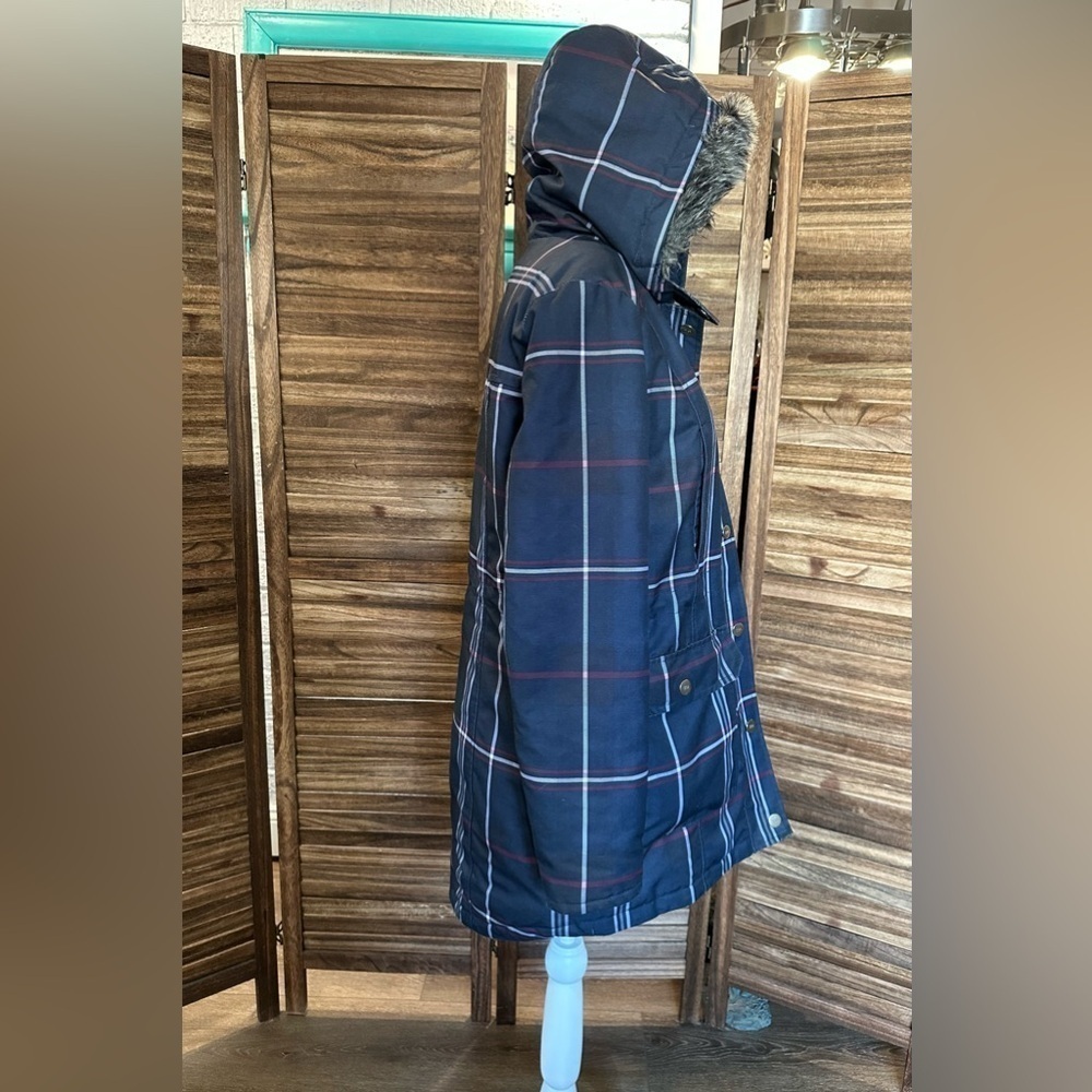 Tommy Hilfiger Plaid Parka - Picture 6 of 10